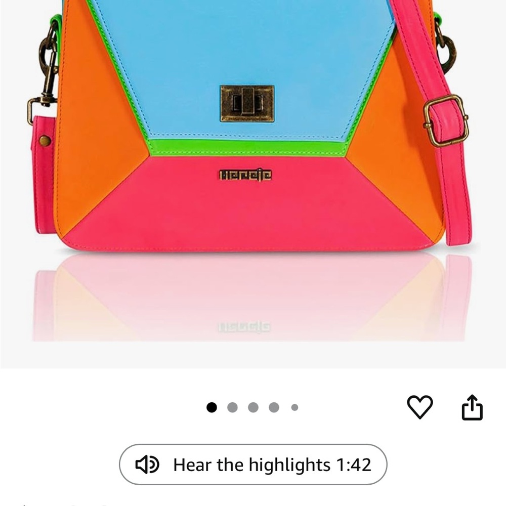 HEREJE Red Women's Bag - Picture 10 of 11